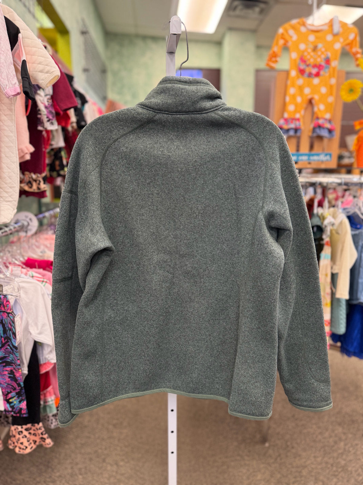 Pre-owned PATAGONIA Green blend Size: L Long Sleeve Light Wt Jacket