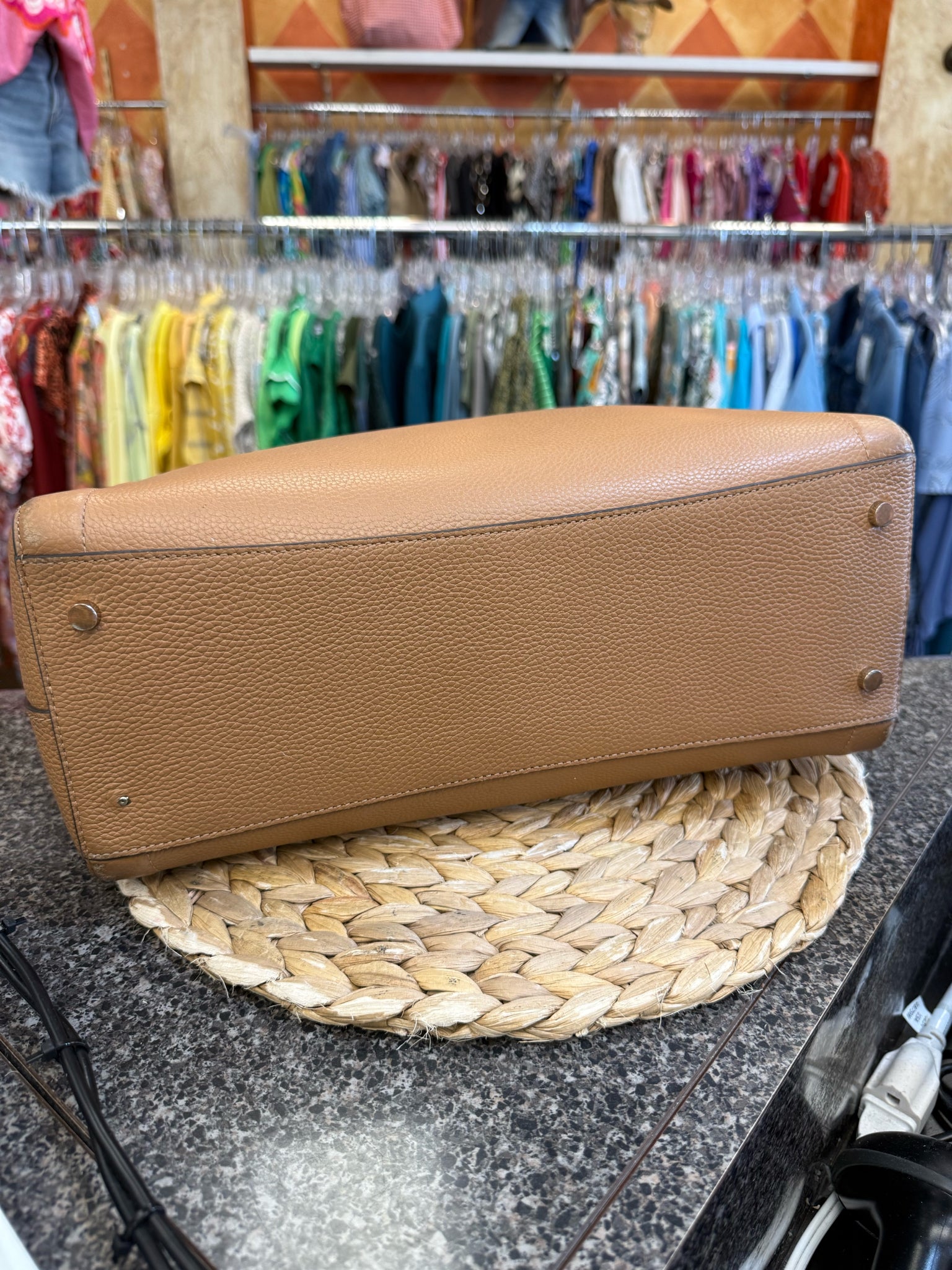 Pre-owned KATE SPADE Light brown Shoulder Designer Purse