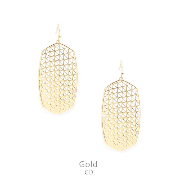 New S Gold Earring