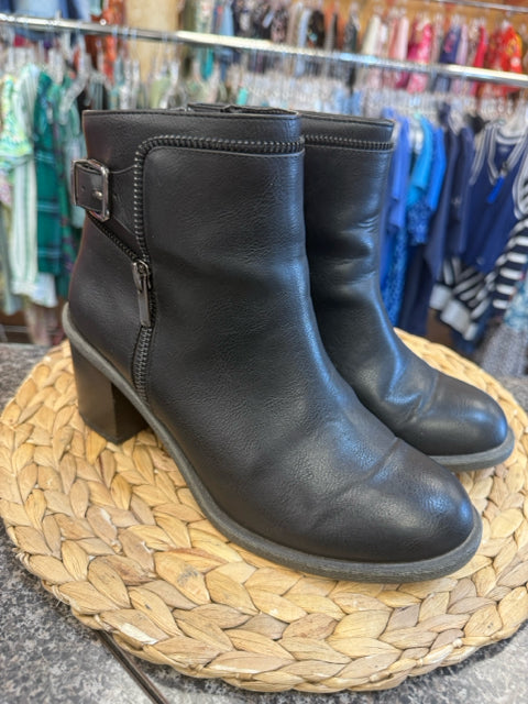 Pre-owned GB Black Size 8 Bootie