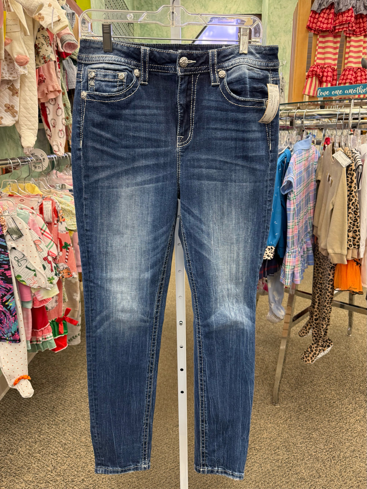 Pre-owned MISS ME BLUE DENIM Size: 11 Jean