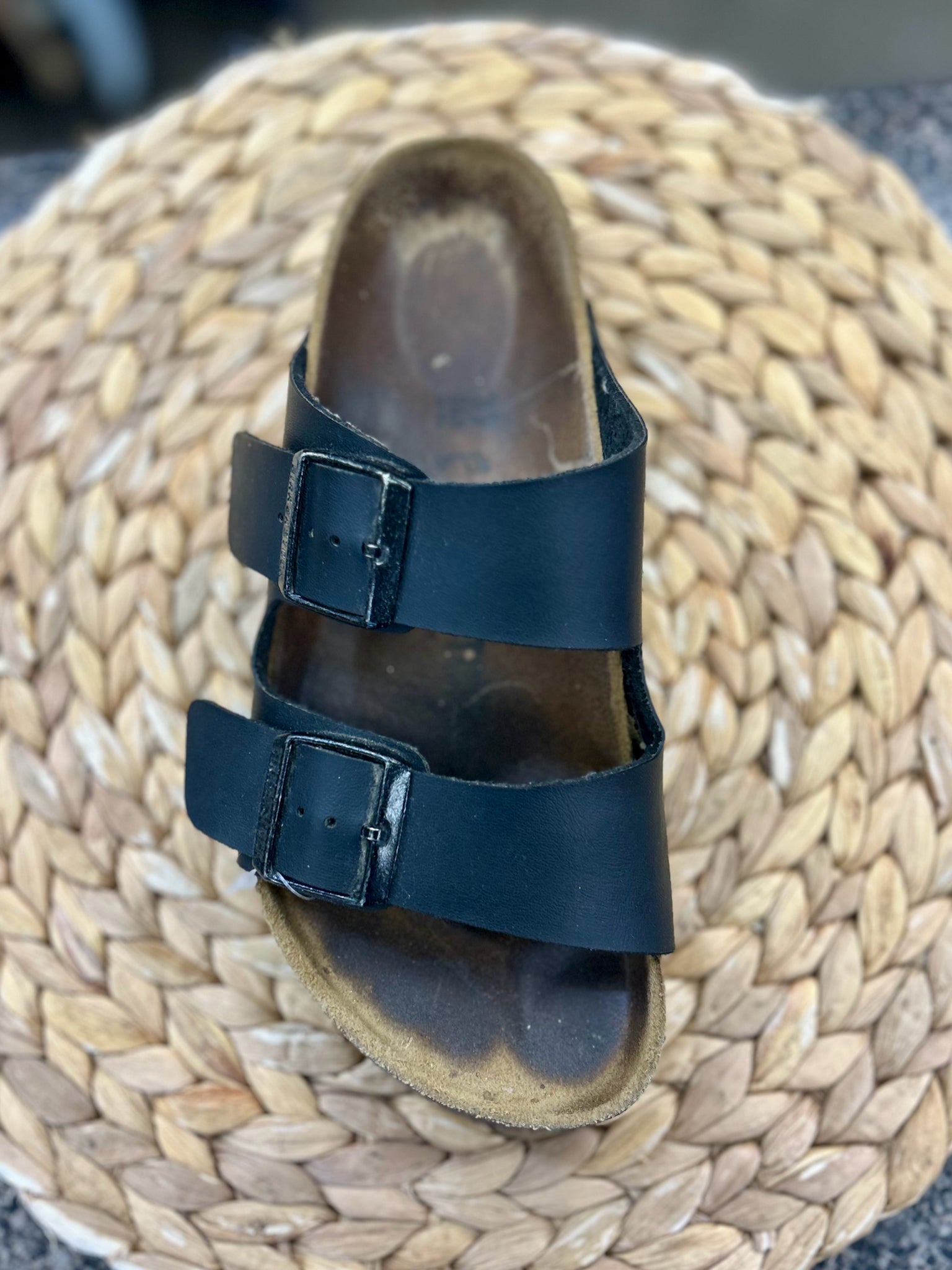 Pre-owned BIRKENSTOCK Black Size 8 Designer Sandal