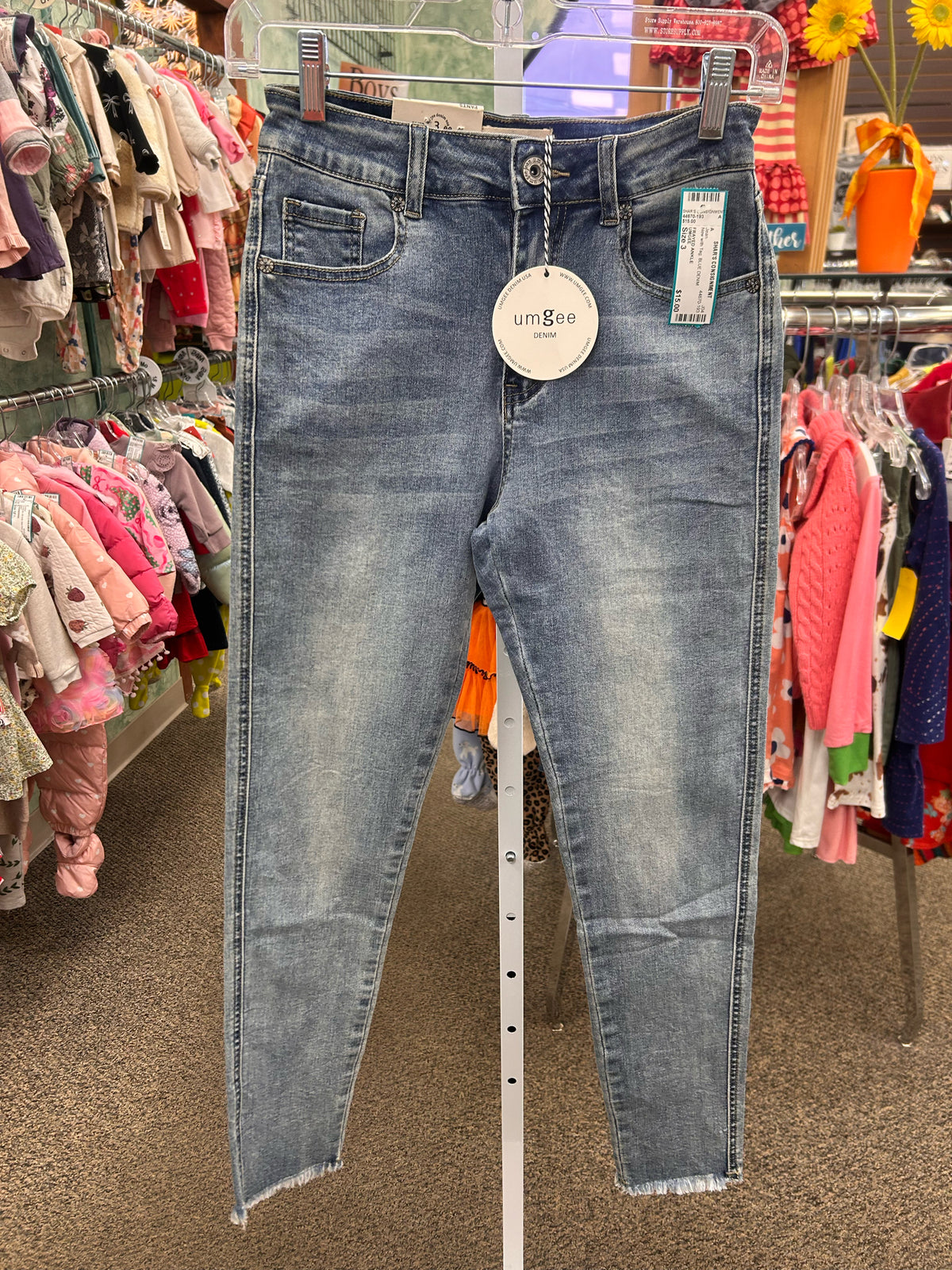 New with Tag UMGEE BLUE DENIM Size: 3 Jean