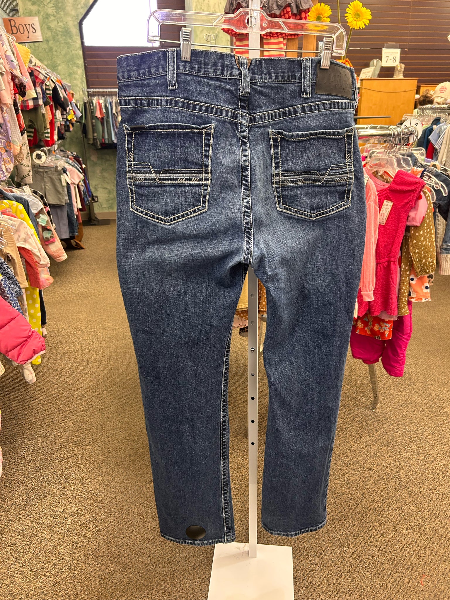 Pre-owned ARIAT Blue Mens Size 40 34 MENS Jean