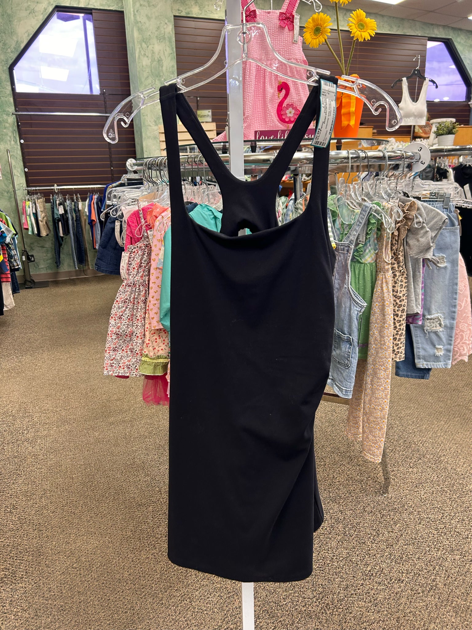 Pre-owned FREE PEOPLE Black Size 7 Sleeveless Designer Dress