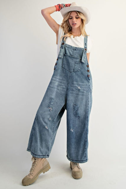 New EASEL Blue Jean # SIZE M/L Overalls