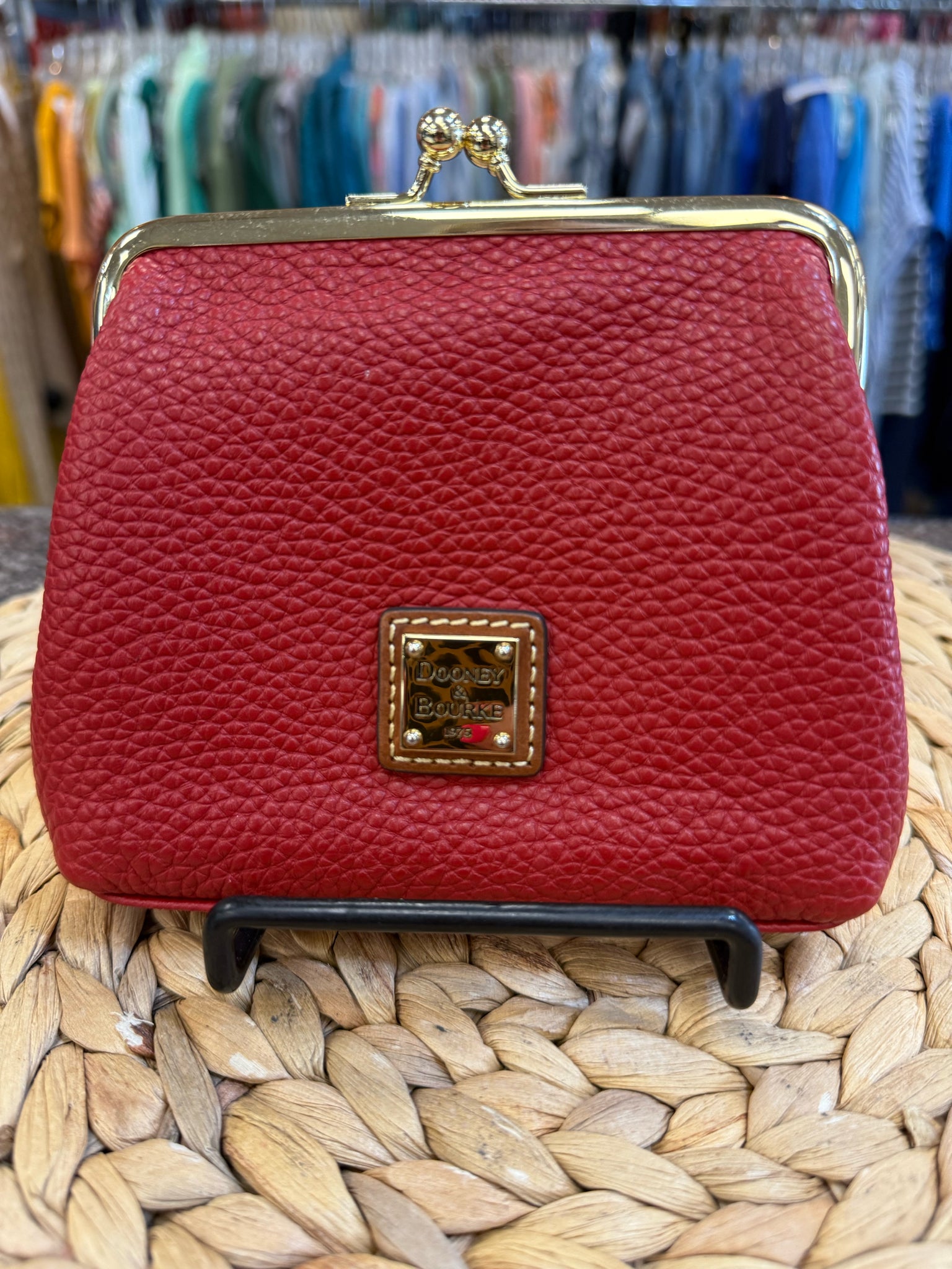 Pre-owned DOONEY&BOURKE Red Designer Wallet