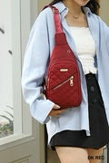 New Zenana DEEP RED Purse