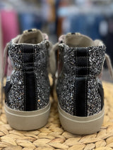 Pre-owned SHU SHOP Gray Black Trim Size 8.5 Sneaker