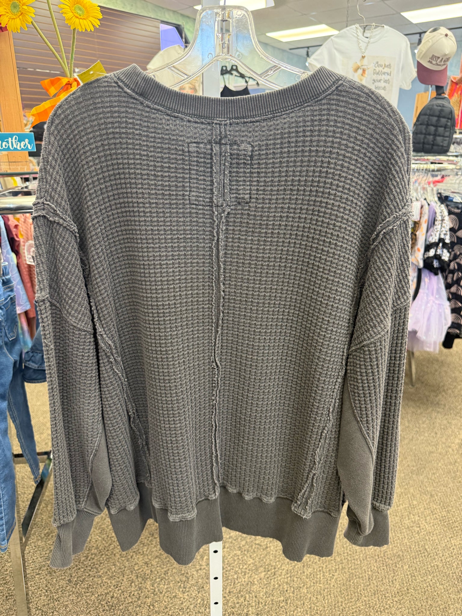Pre-owned AMERICAN EAGLE Gray Size M Long Sleeve Sweatshirt