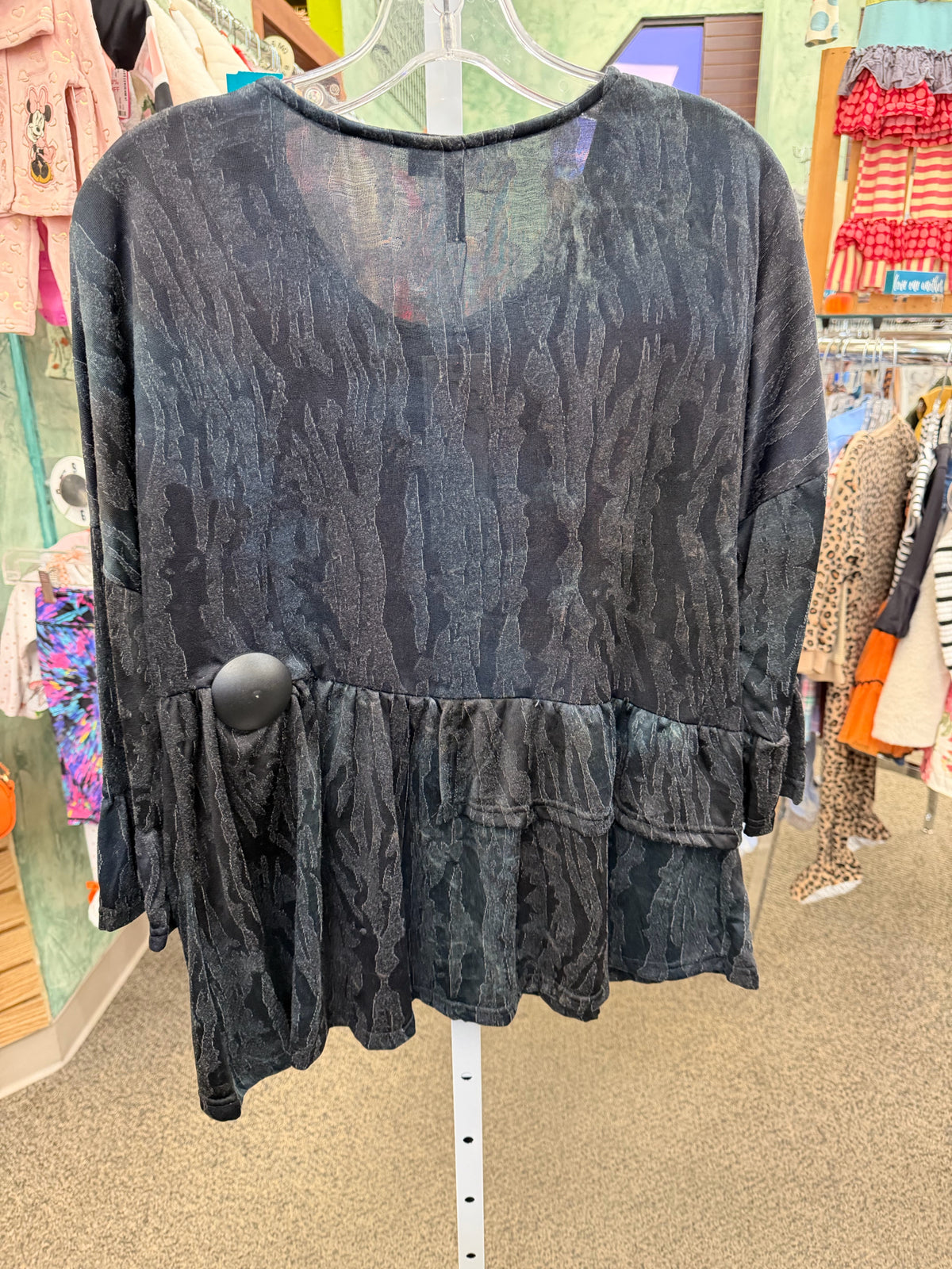 New with Tag ETHYL Black Size: S Quarter Sleeve Blouse