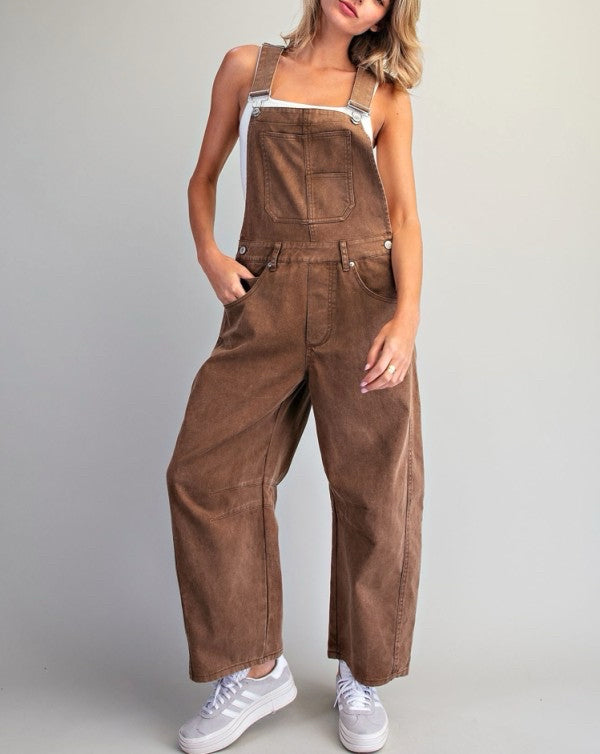 New EE:SOME Brown # SIZE Small Overalls