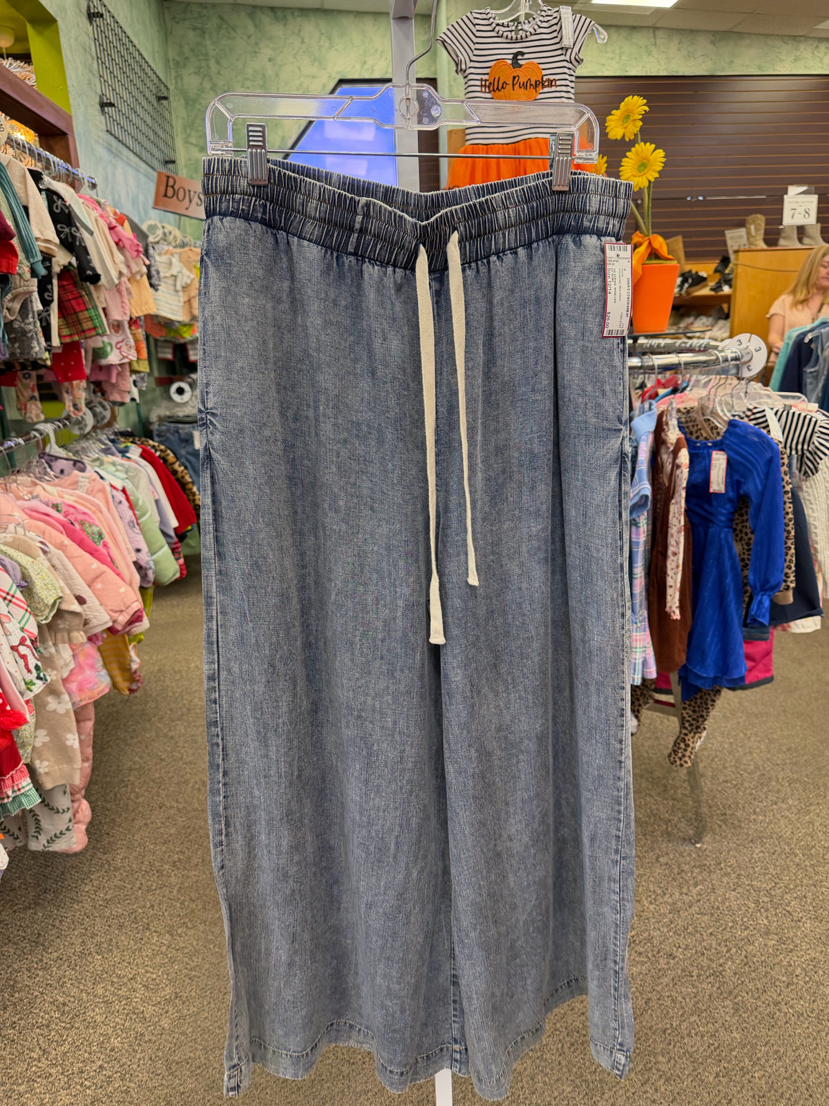 Pre-owned EE:SOME Blue blend Size 12/14 Pants