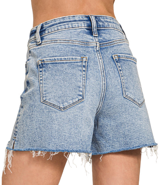New Zenana Blue Size Small Shorts