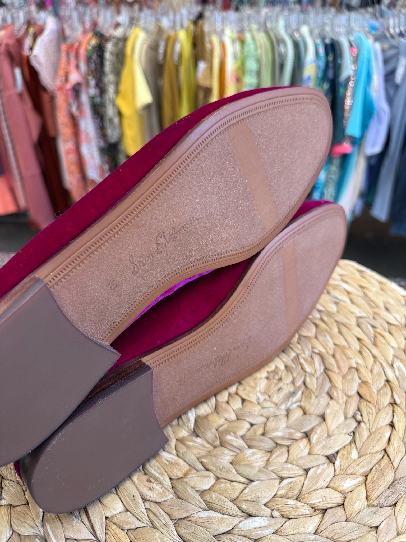 Pre-owned SAM EDELMAN Fuschia Size 10 Shoe