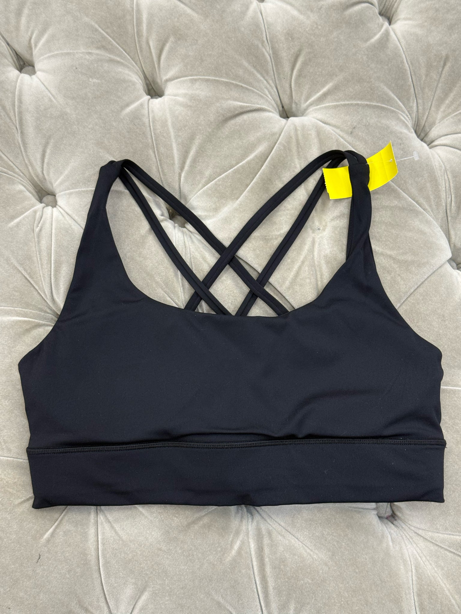 Pre-owned SSYS Black Size L Sports Bra