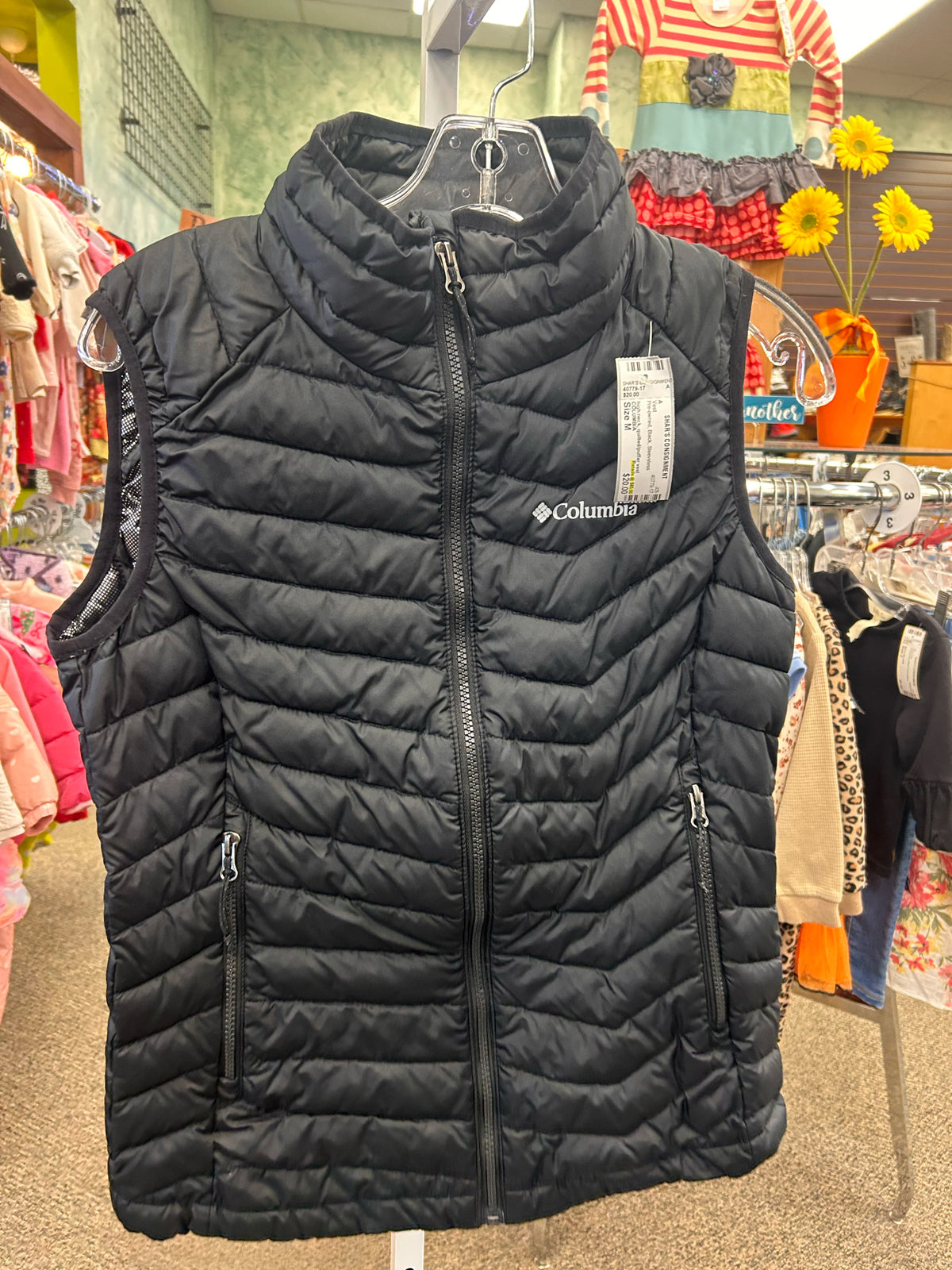 Pre-owned COLUMBIA Black Size M Sleeveless Vest