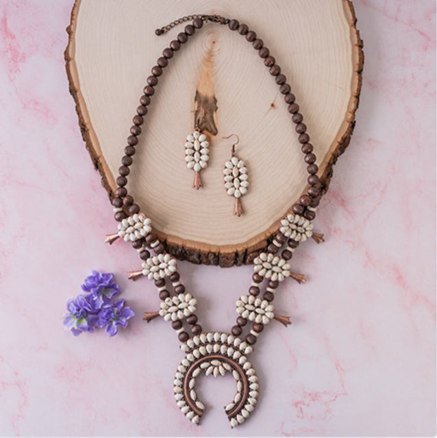 New YF copper Ivory Necklace