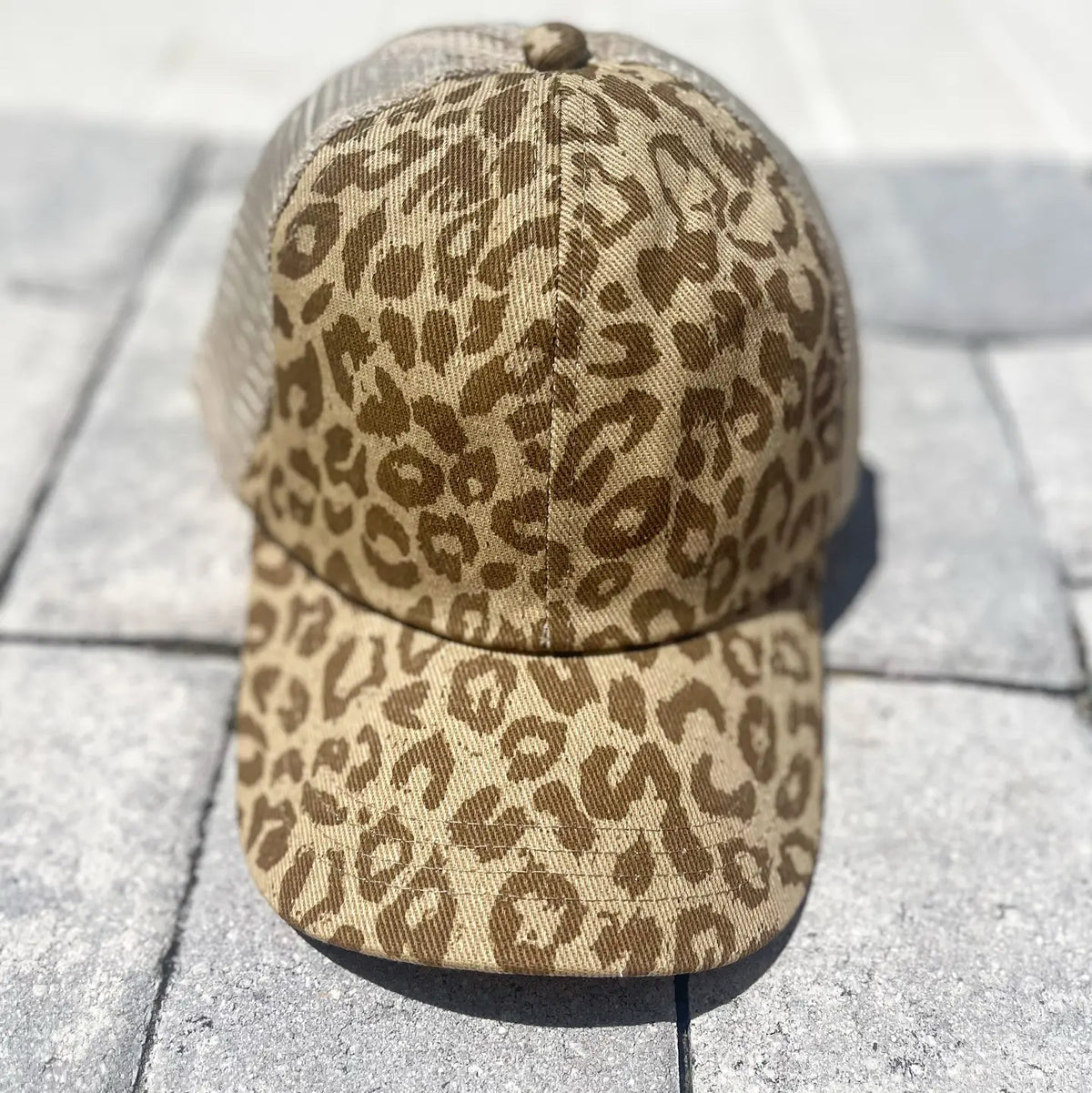 New HARRIS Tan animal Cap