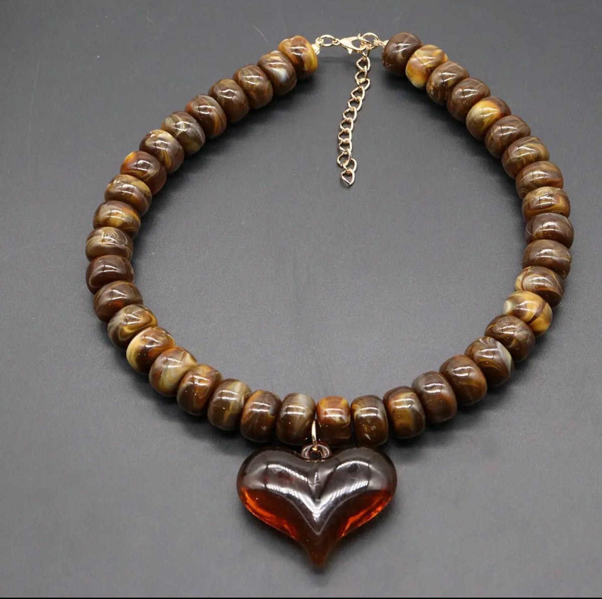 New Mccolin Brown Necklace