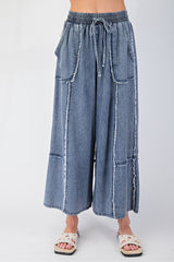 New EASEL Washed Denim Size Small Pants