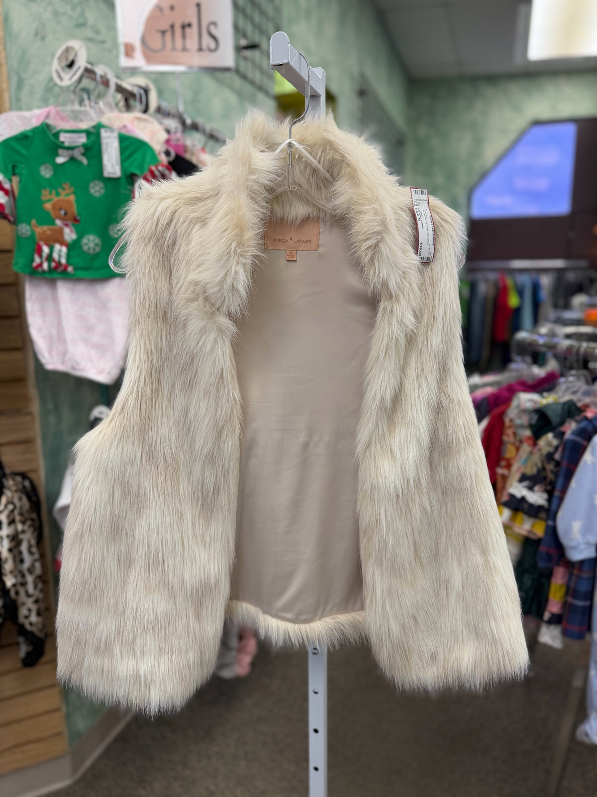 Pre-owned GIBSON LATIMER Off white Size M Cardigan