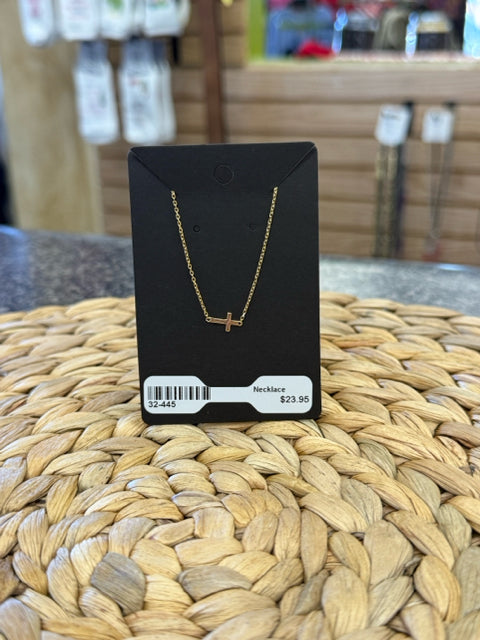 New Gold STERLING SILVER Necklace