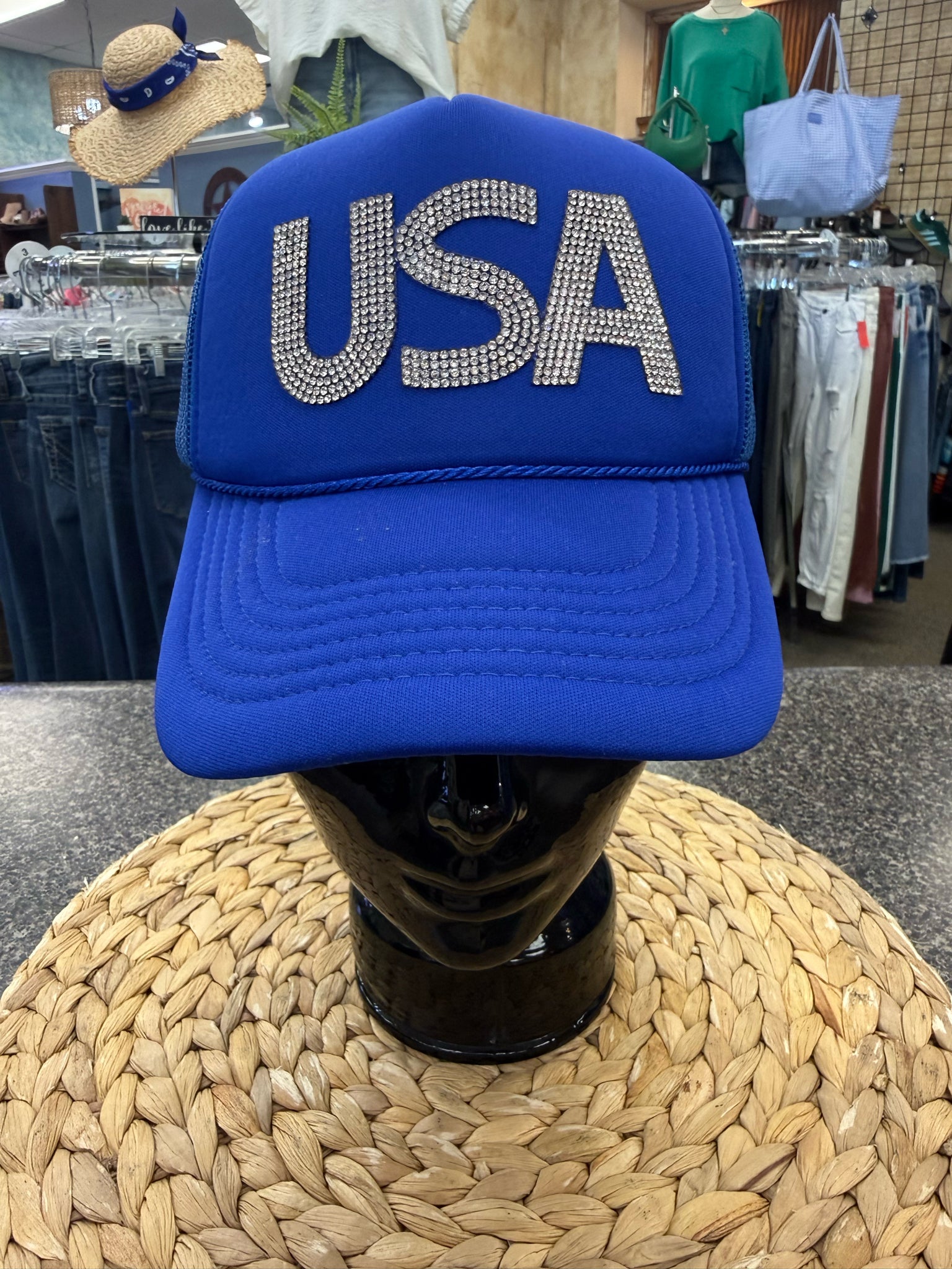 New Fayco Royal Blue Silver Trim Cap