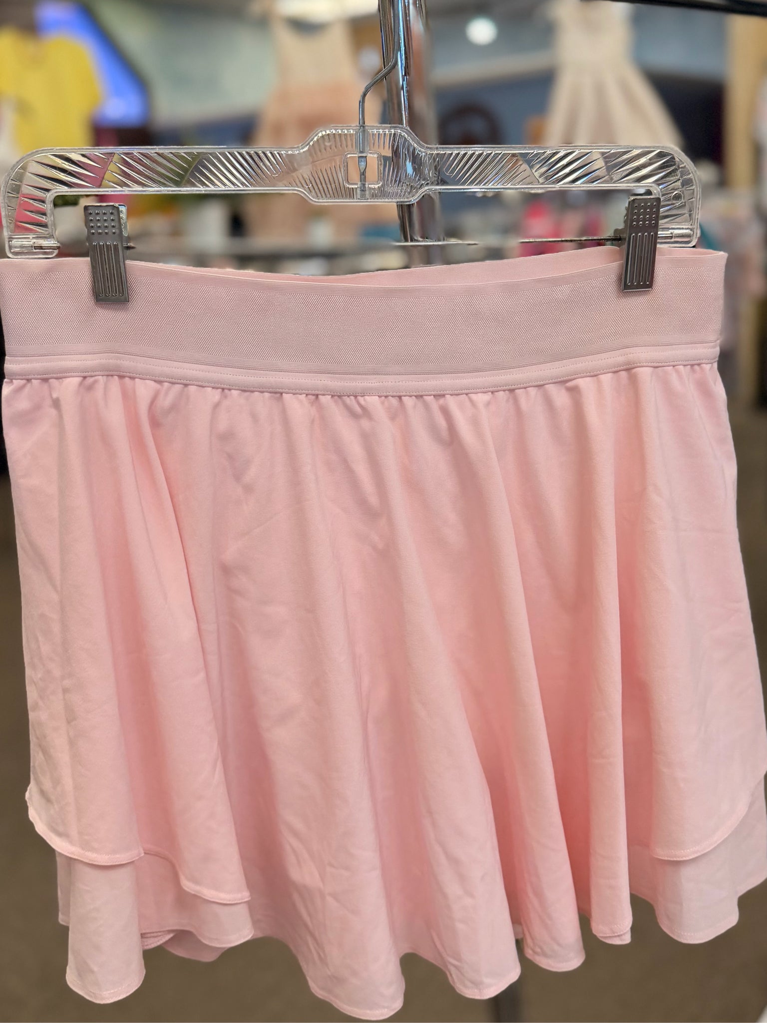 Pre-owned Lululemon Light pink Size: 10 Designer Skort