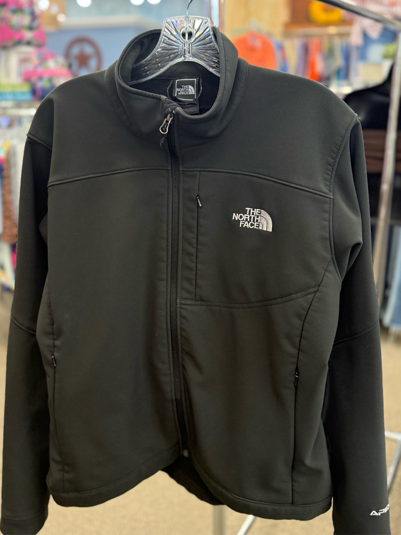 Pre-owned NORTH FACE Black Size: L Long Sleeve Designer Light Wt Jacket
