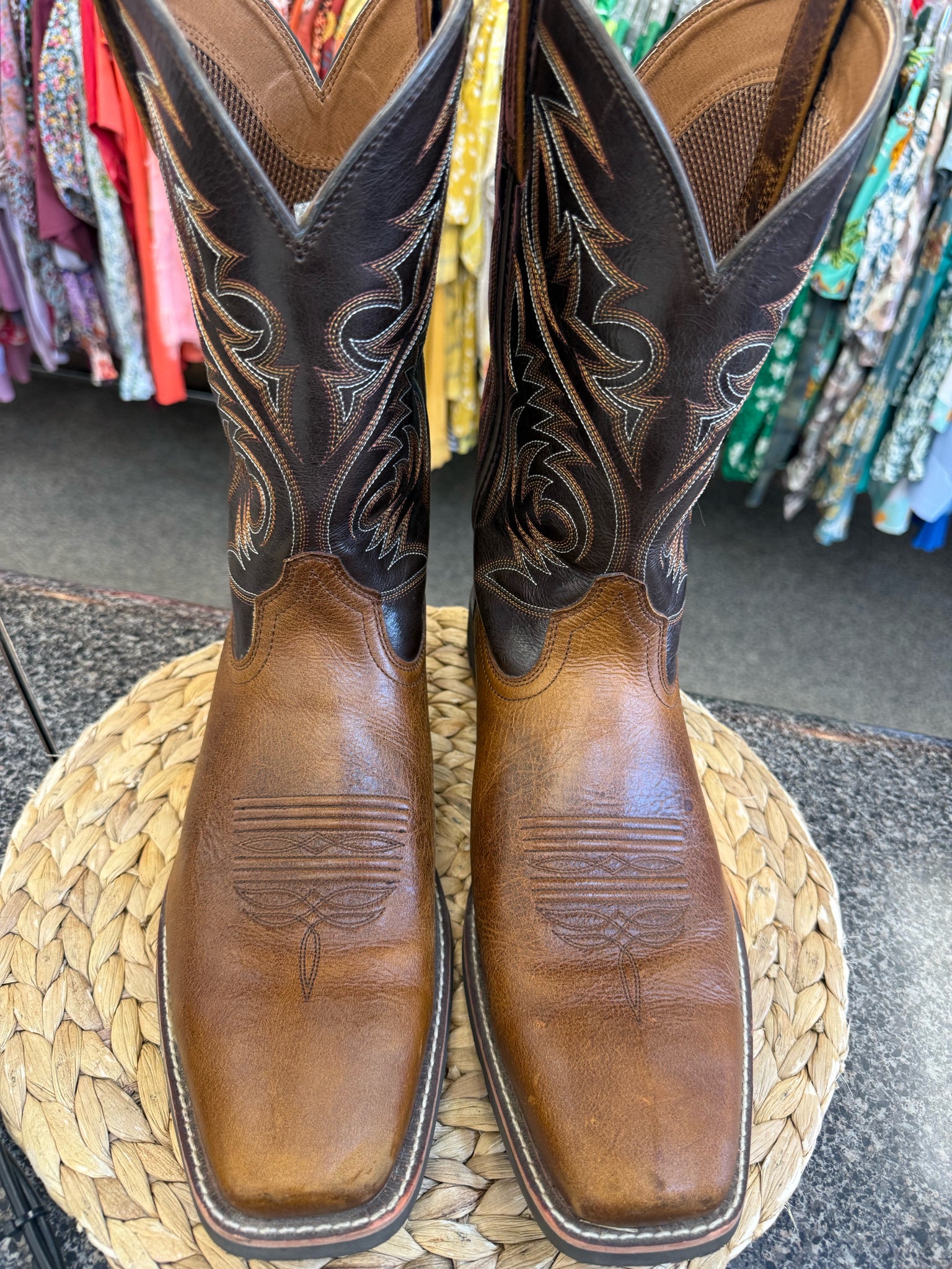 Pre-owned ARIAT Brown SHOE SIZE 13 Mens Designer Boot