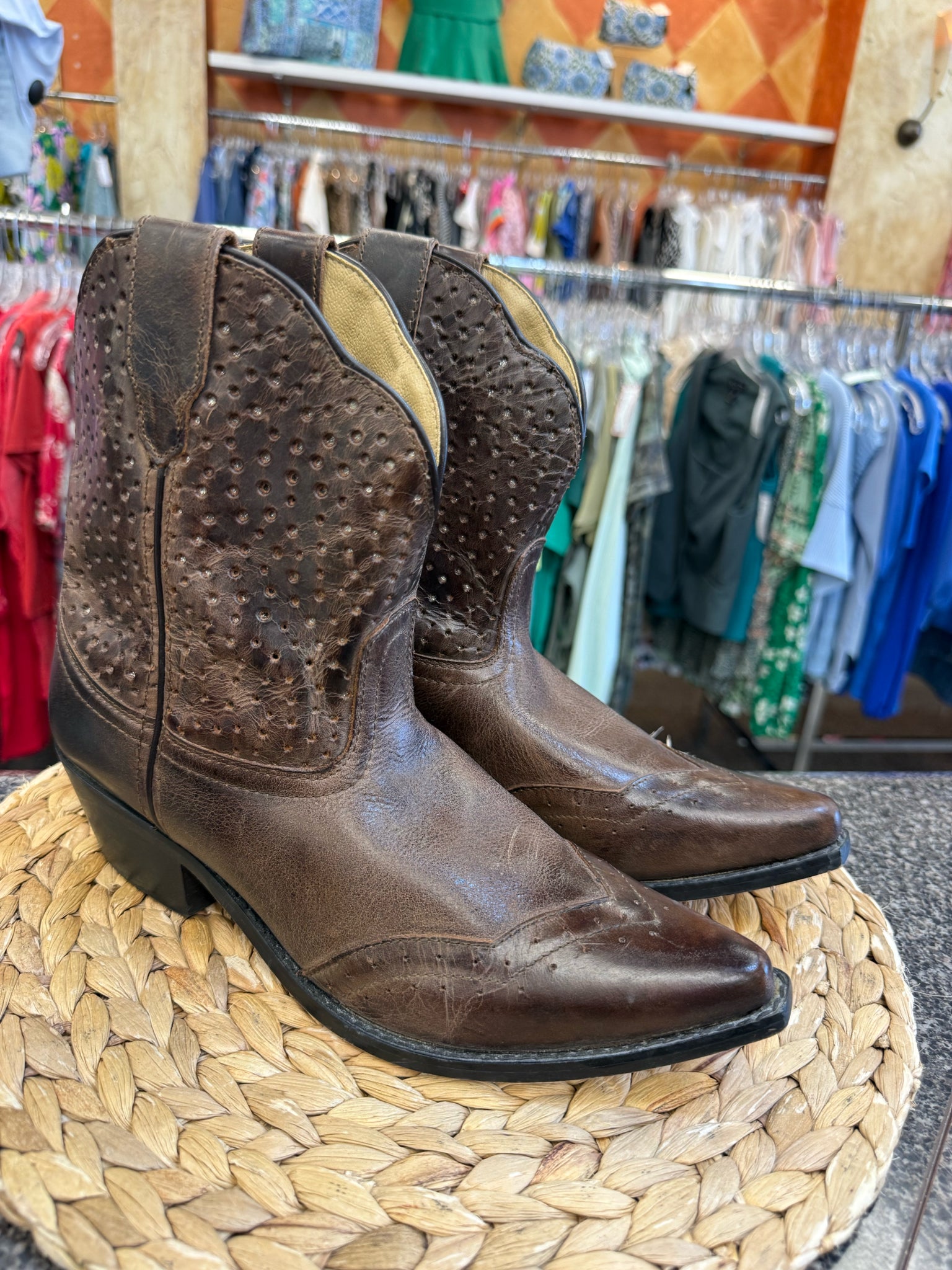 Pre-owned Smoky Mountain Brown Size 8.5 Designer Boot