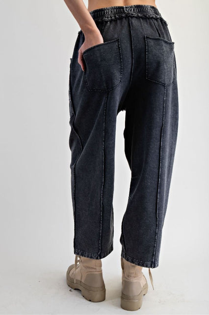 New EASEL Black Size Small Pants