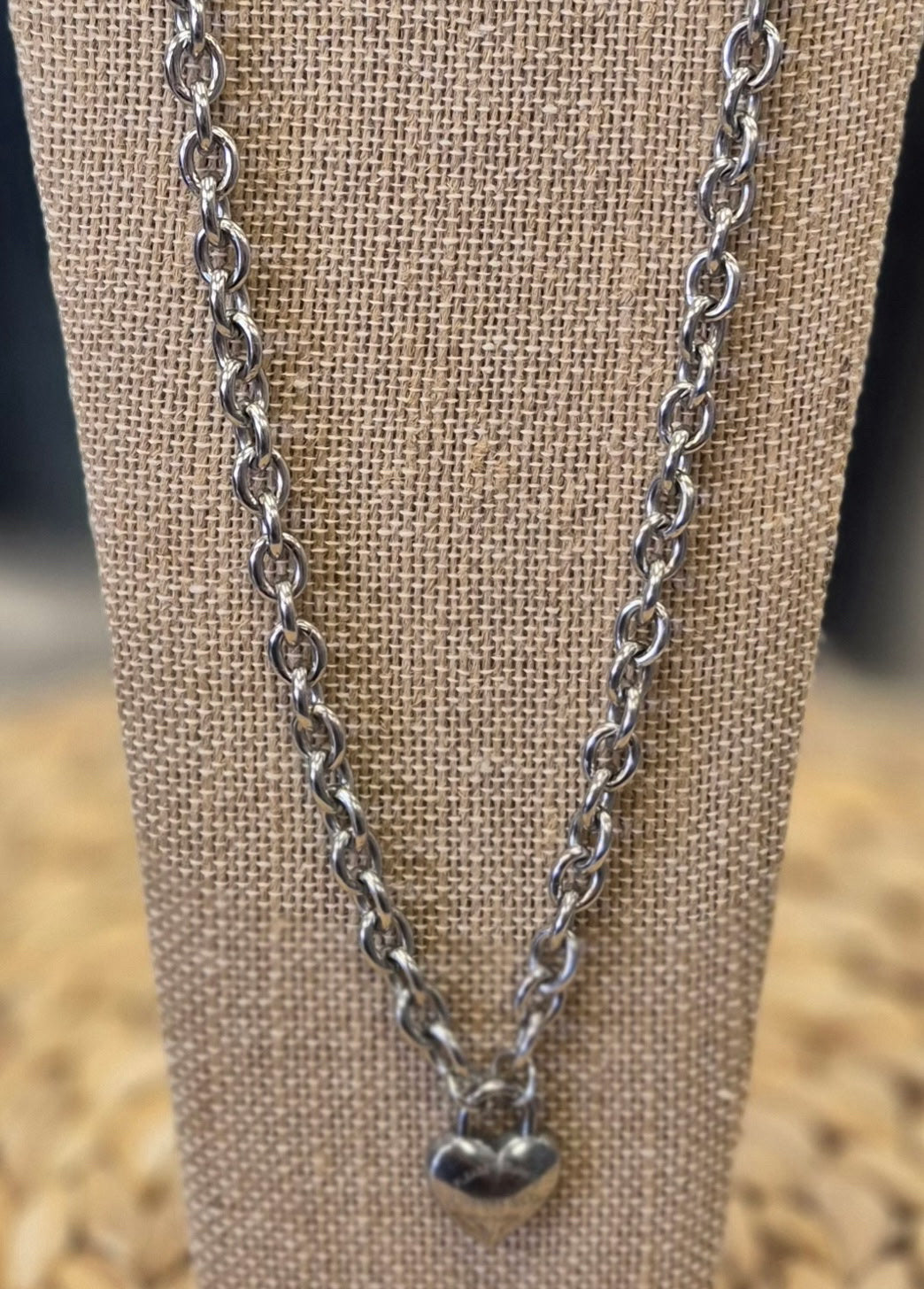 Pre-owned TIFFANY & CO STERLING SILVER Designer Necklace