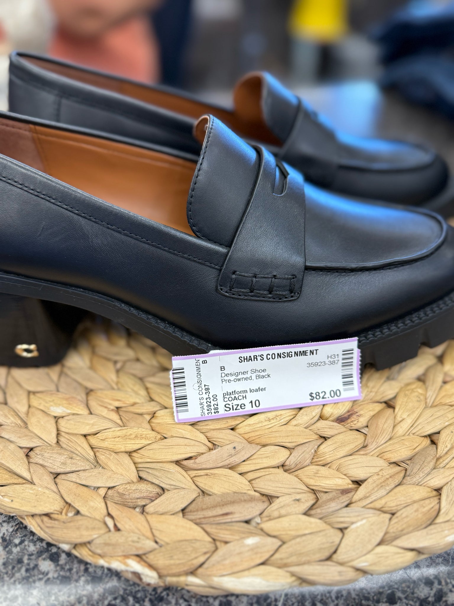 Pre-owned COACH Black Size 10 Designer Shoe