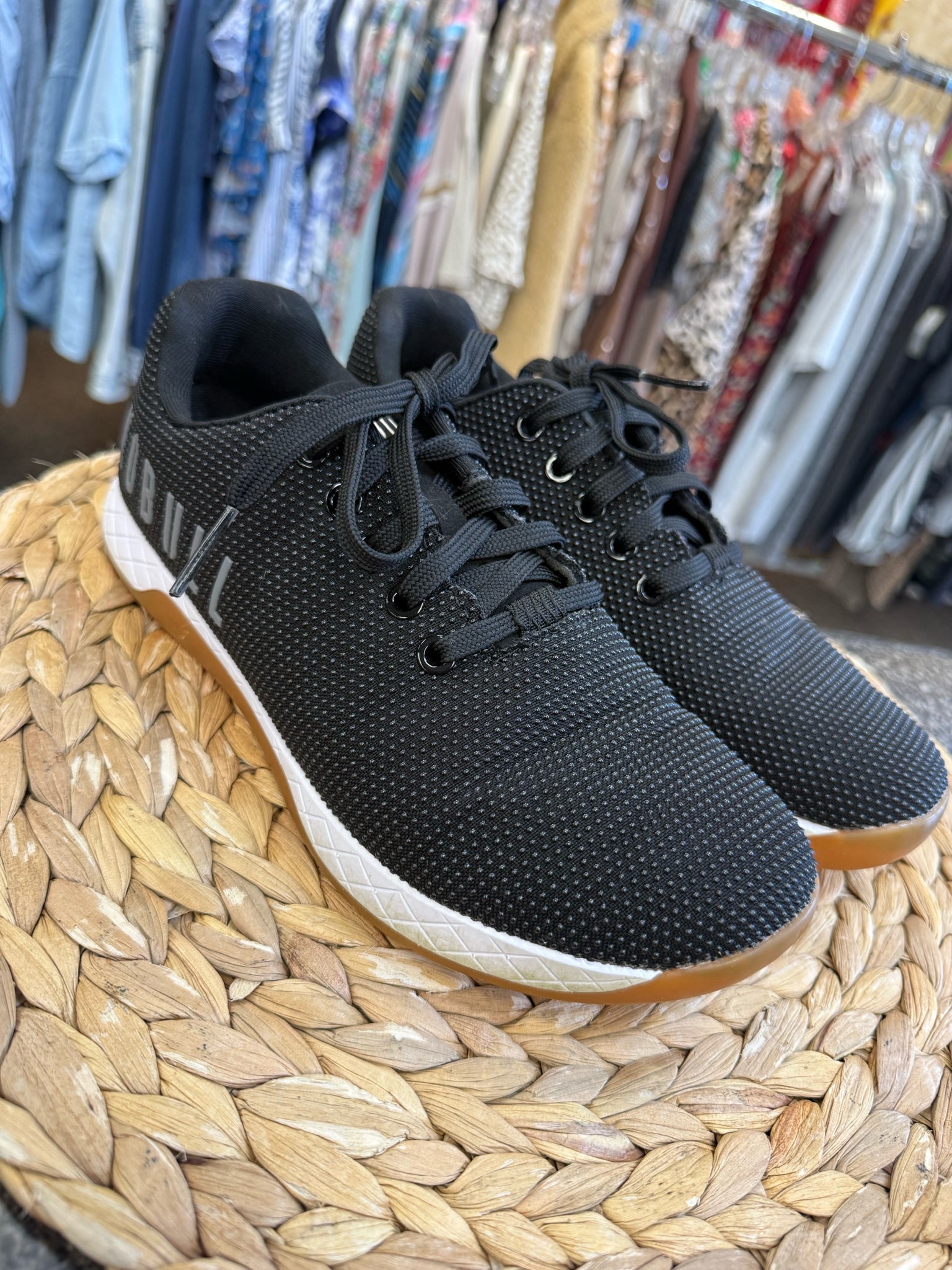 Pre-owned No Bull Black Size 7.5 Designer Sneaker