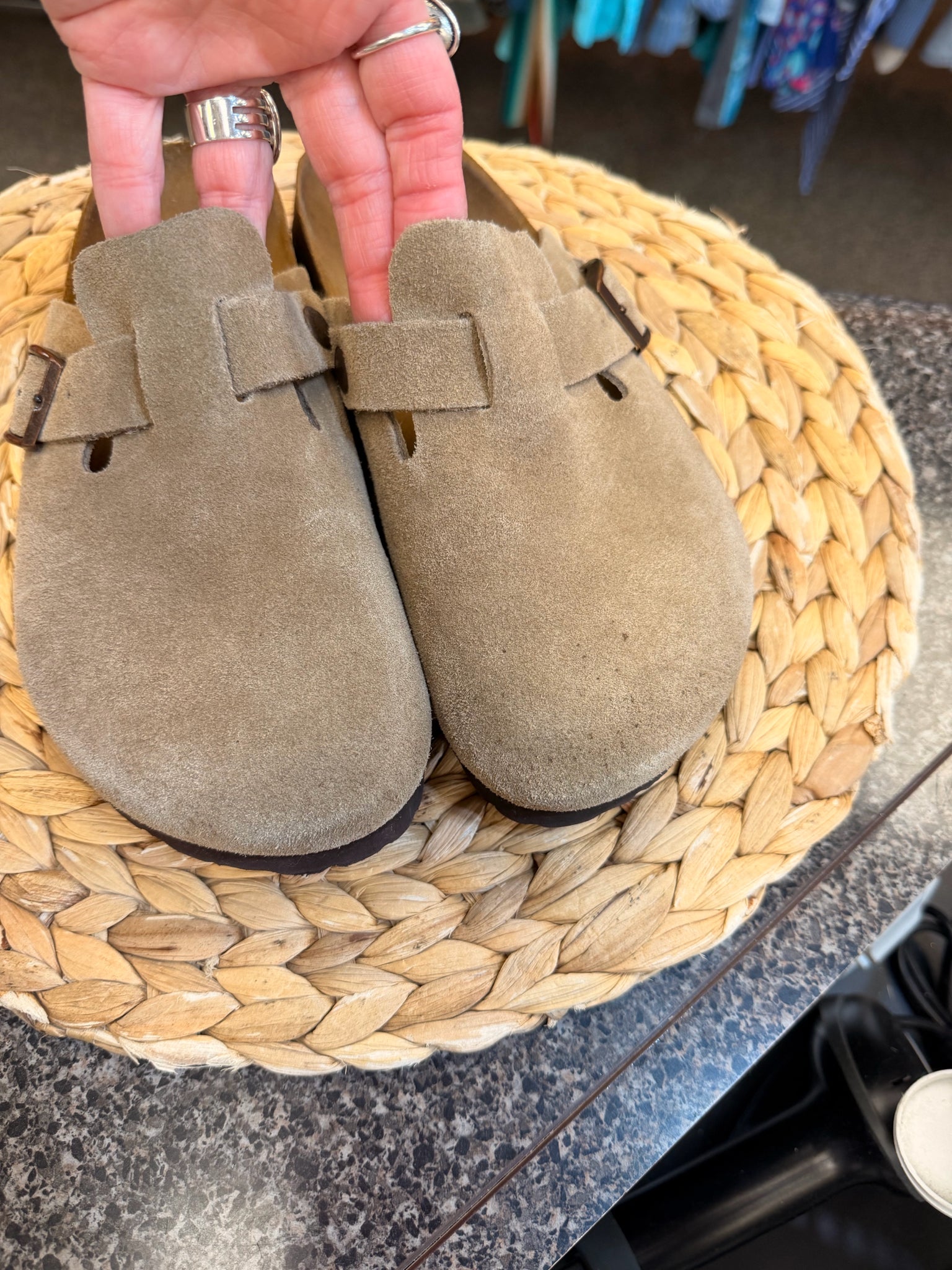 Pre-owned BIRKENSTOCK Tan Size 6 Designer Shoe