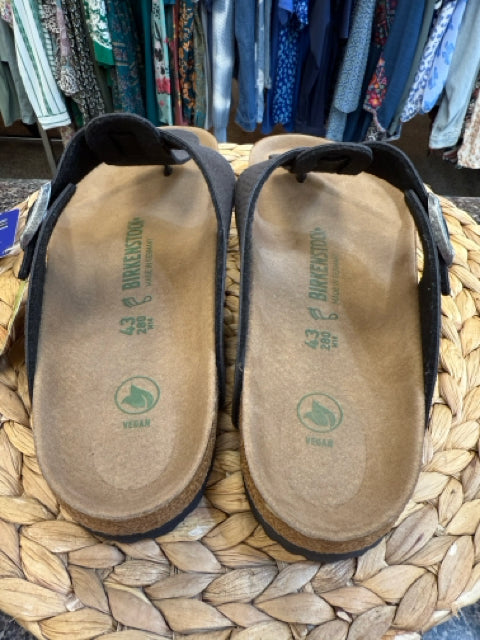 New with Tag BIRKENSTOCK Black SHOE SIZE 12 MENS Designer Sandal