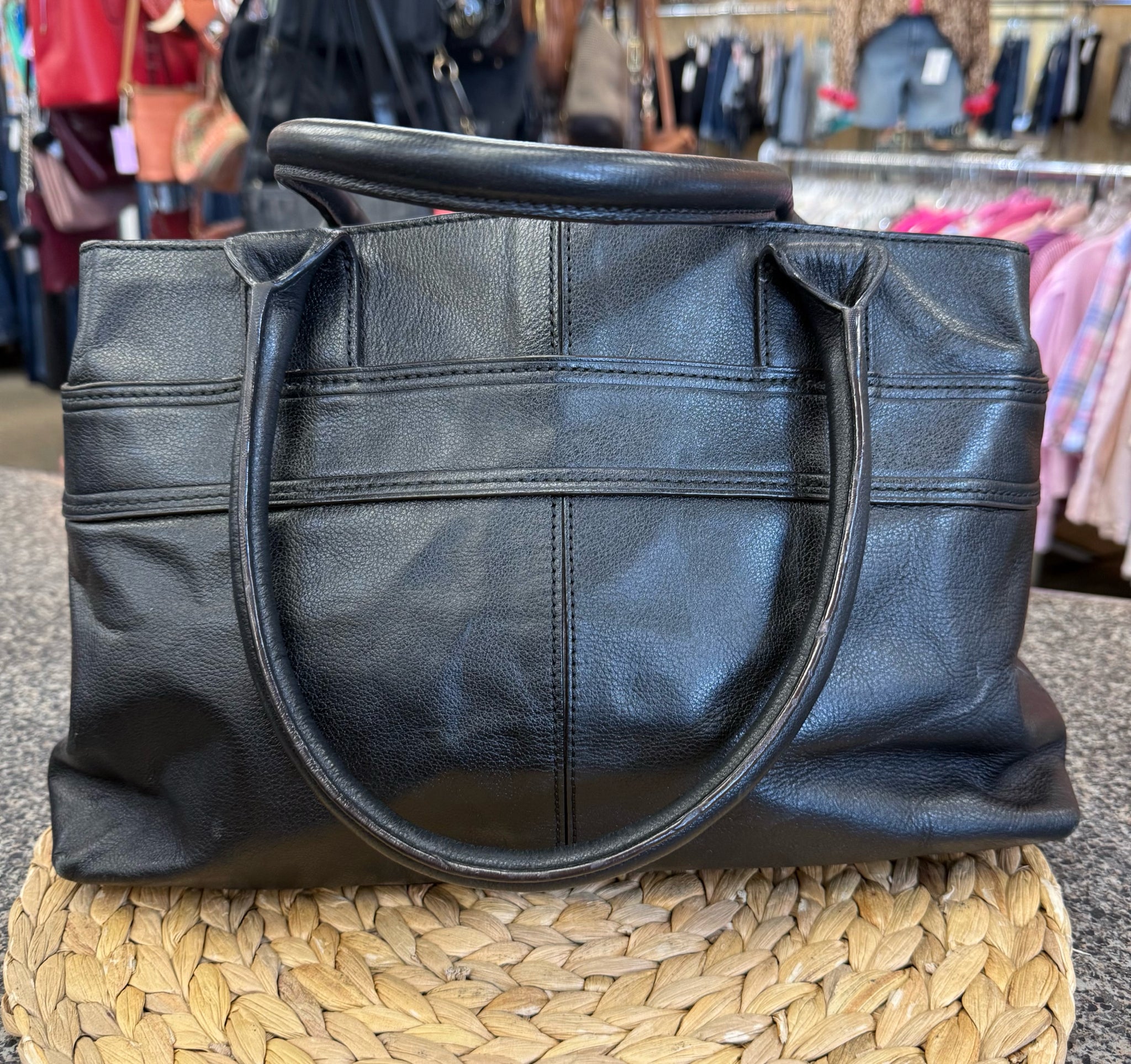 Pre-owned KATE SPADE Black Shoulder Designer Purse