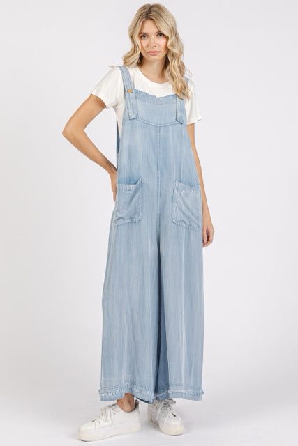 New MITTOSHOP Chambray # SIZE Small Overalls