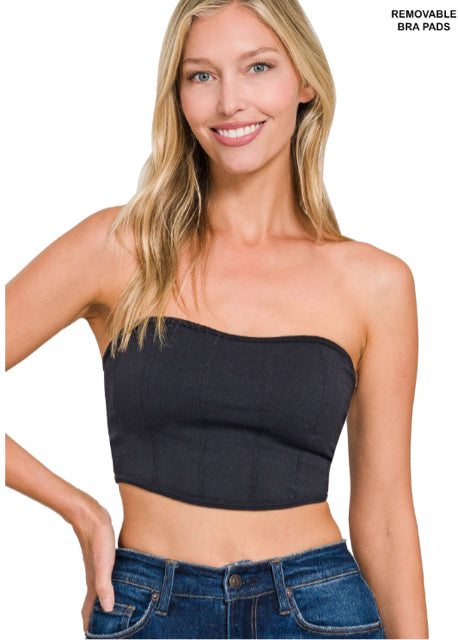 New Zenana Black Size S/M Bra