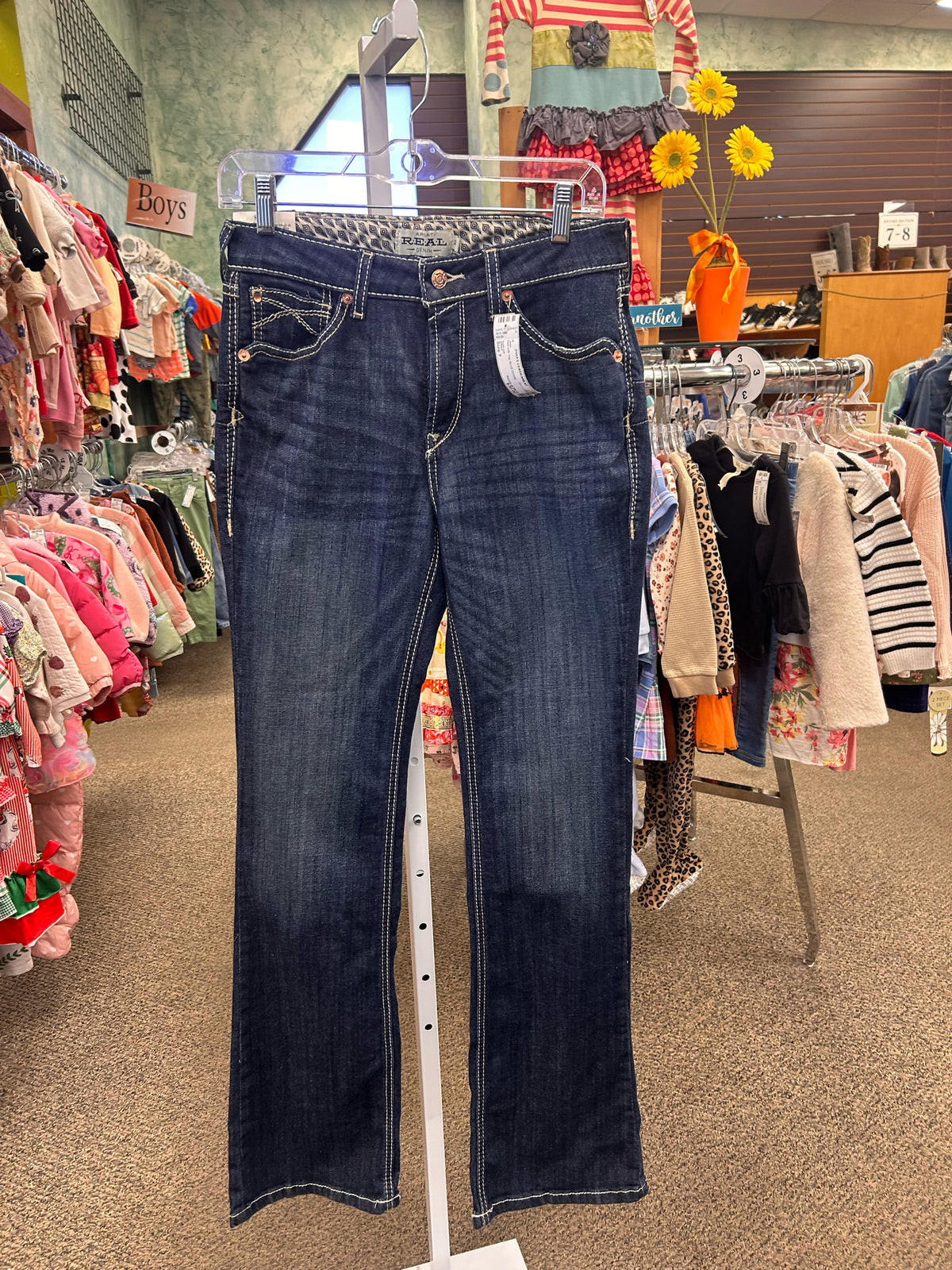 New with Tag ARIAT BLUE DENIM Size: 7 Jean