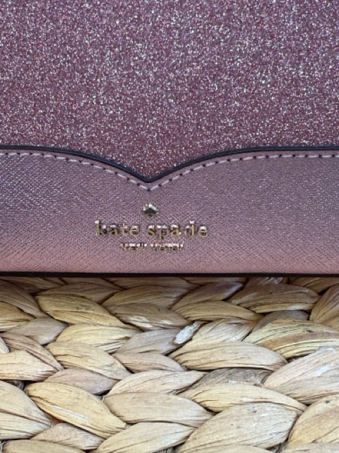 Pre-owned KATE SPADE Pink Sparkle Crossbody Designer Purse