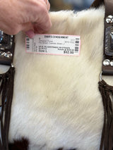 Pre-owned No Brand Cowhide Brown Designer Purse