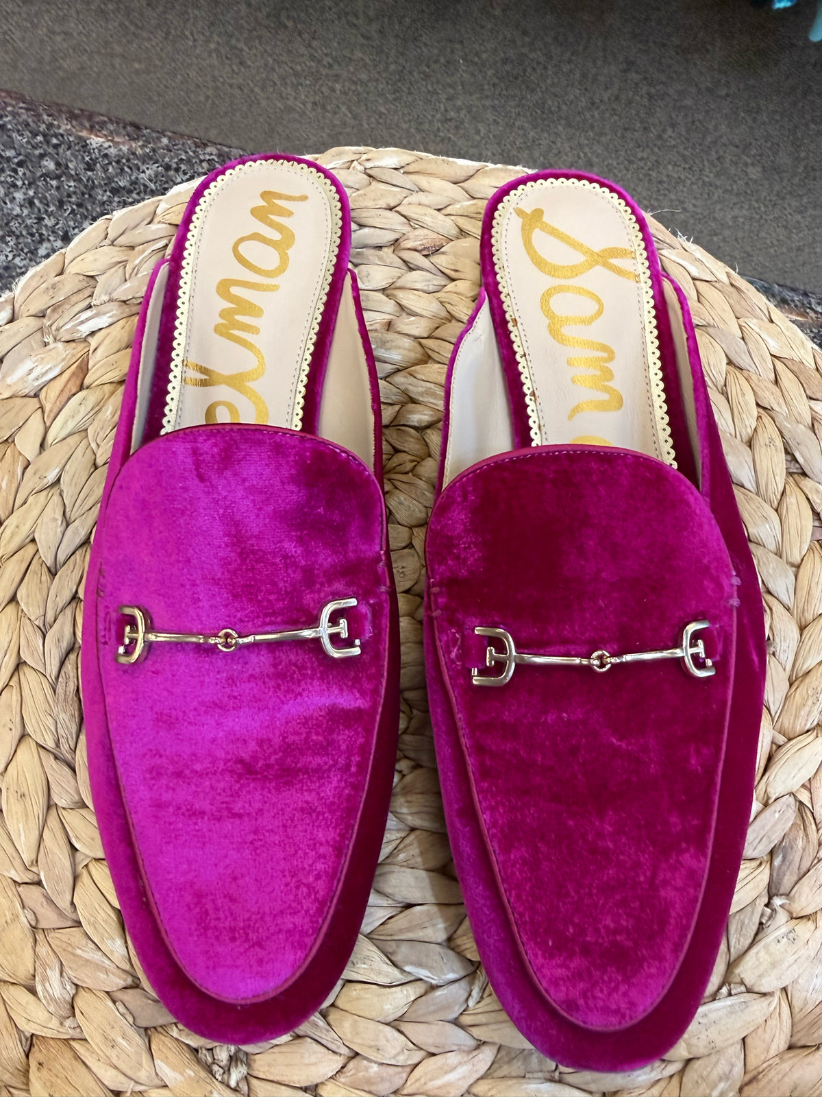 Pre-owned SAM EDELMAN Fuschia Size 10 Shoe