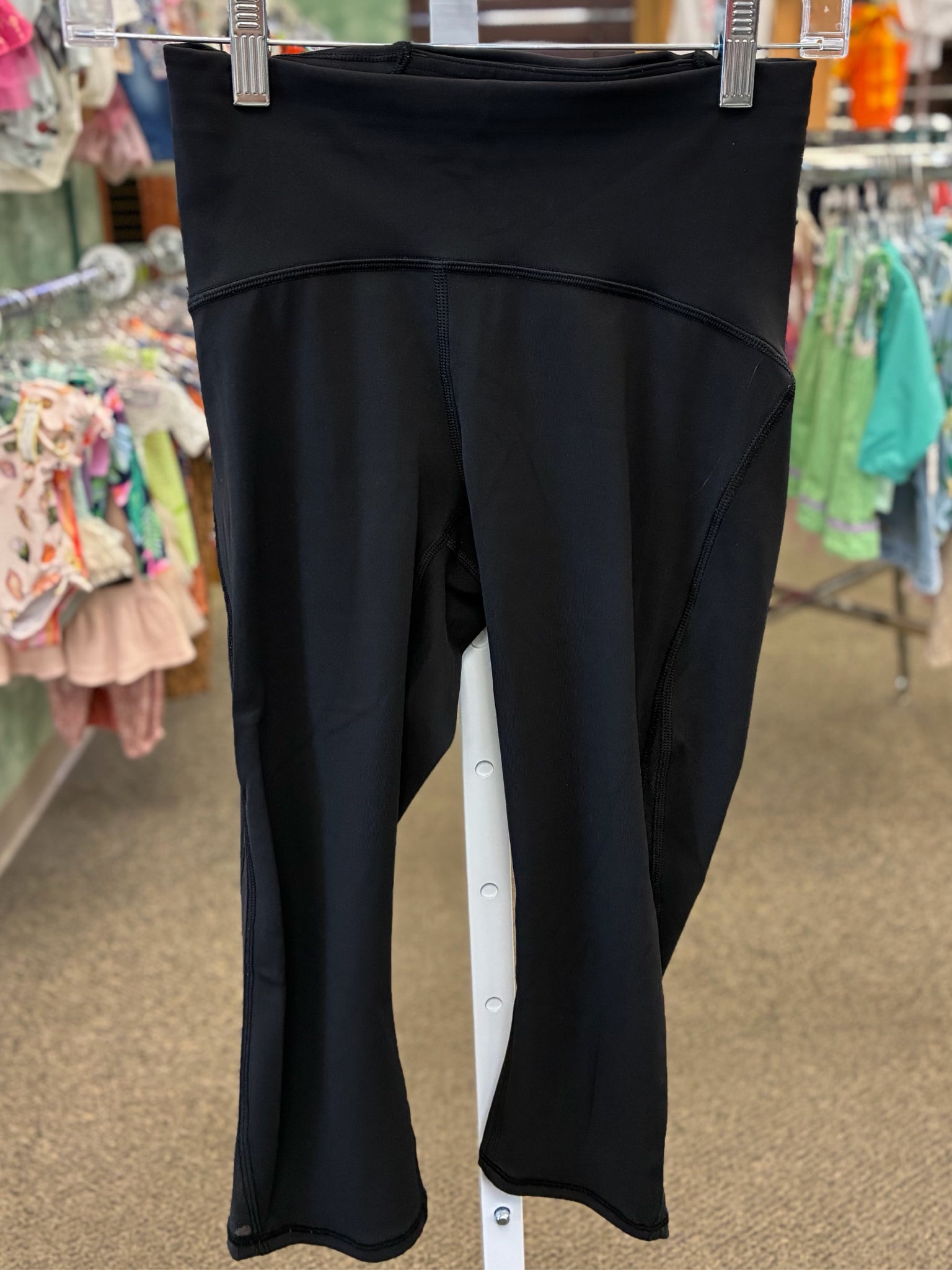 Pre-owned Lululemon Black # SIZE 4 Legging