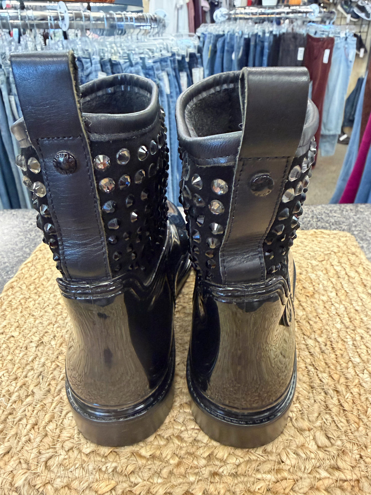 Pre-owned MICHAEL KORS Black Size 10 Designer Boot