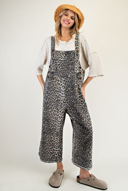 New EASEL Leopard # SIZE M/L Overalls