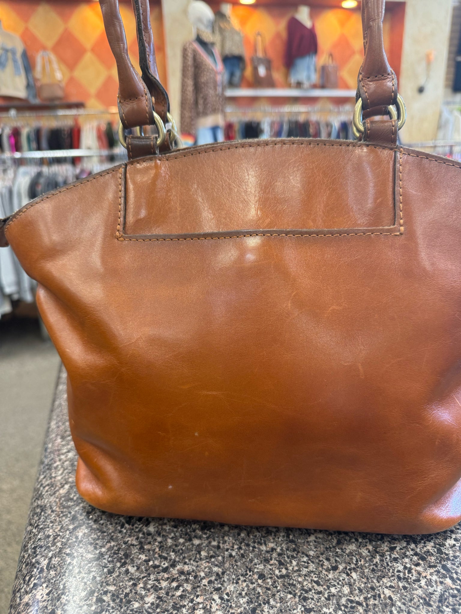 Pre-owned PATRICIA NASH Brown Shoulder Designer Purse