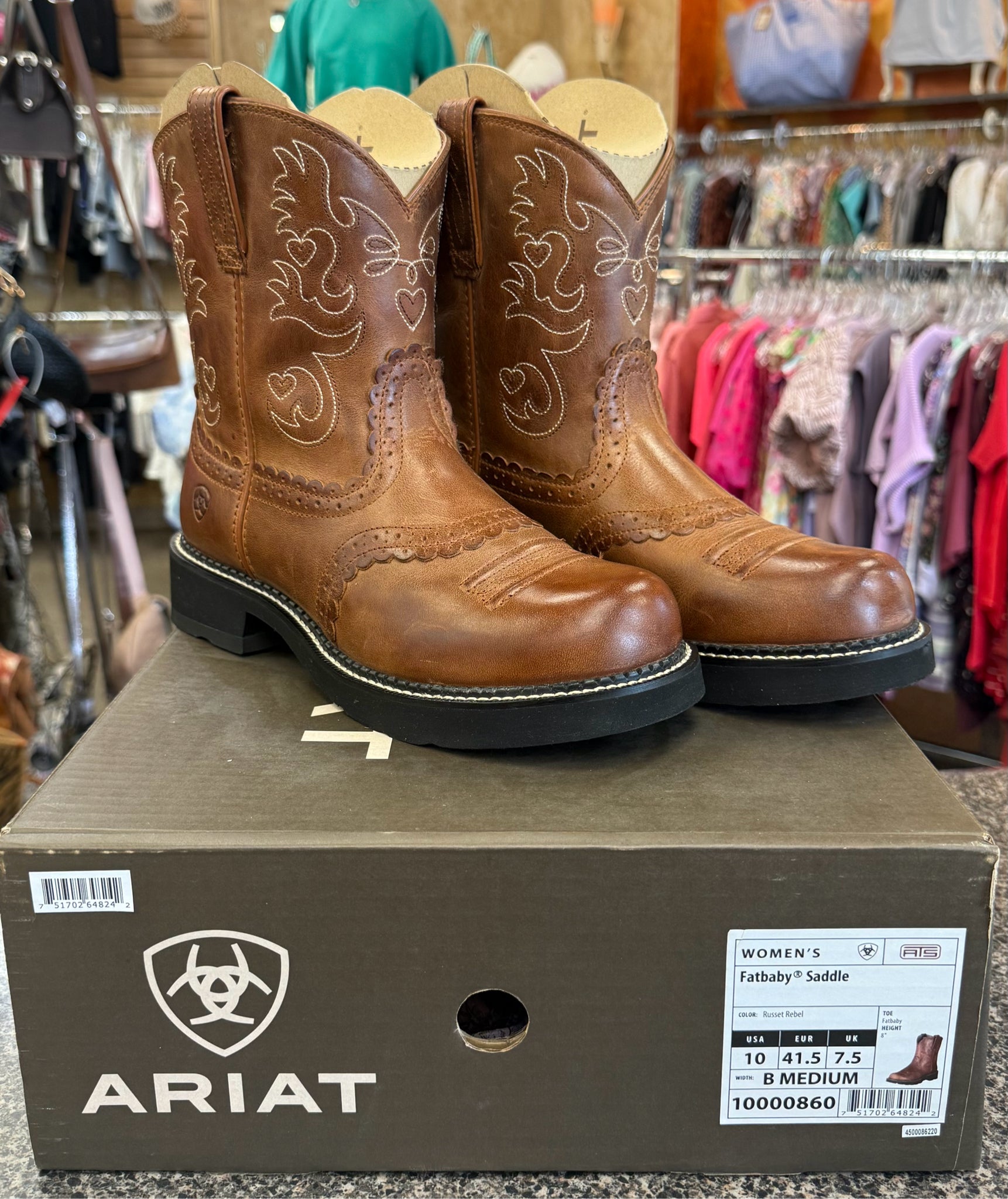 Pre-owned ARIAT Brown Size 10 Designer Boot